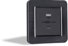 Arvia Karen Metalik USB & Type C Şarj Prizleri