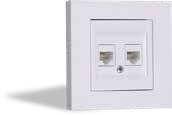 Arvia Karen Natural İletişim Prizleri (Telefon / Data / HDMI / Fiber)