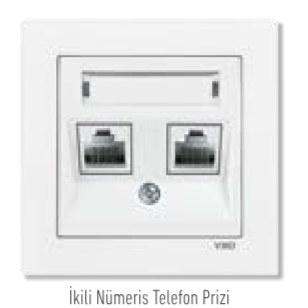 Viko Karre Telefon Nümeris-Data Prizleri (Beyaz - Krem)