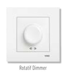 Viko Karre / Meridian Dimmerler (Beyaz - Krem)