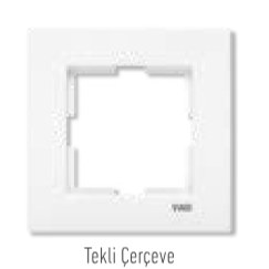 Viko Karre / Meridian Çerçeveler ve Sıva Üstü Kasalar (Beyaz - Krem)