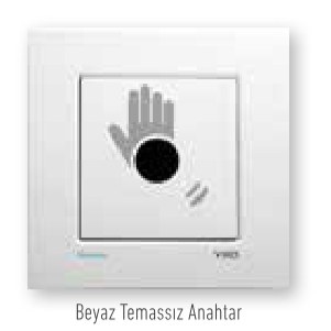 Viko Touchless Temassız Anahtar ve Çerçeve